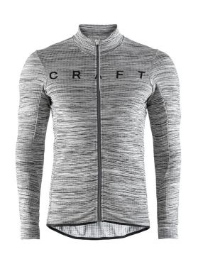 Craft Reel thermal lange Ärmel Radtrikot Grau Herren