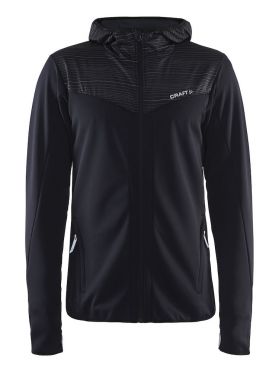 Craft Breakaway jersey Laufjacke Schwarz Herren