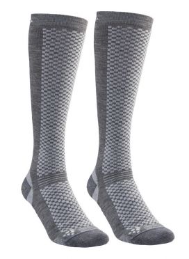 Craft Warm Hohe Socken Grau 2-pack