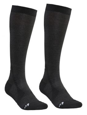 Craft Warm Hohe Socken Schwarz 2-pack 