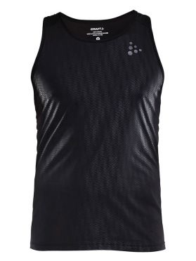 Craft Shade Ärmellos Laufshirts Schwarz heren