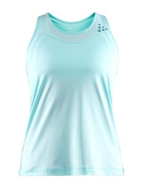 Craft Shade Ärmellos Laufshirts Blau Damen 