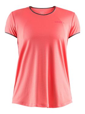 Craft Eaze Kurzarm Laufshirts Rosa Damen