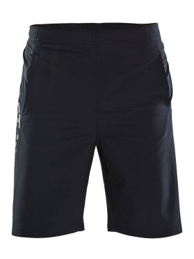 Craft Deft stretch Laufshort Schwarz Herren