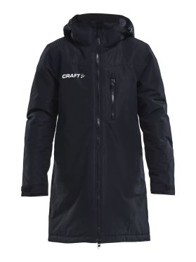 Craft Parkas Trainingsjacke Schwarz Kinder