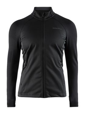 Craft Urban run fuseknit Laufjacke Schwarz Damen