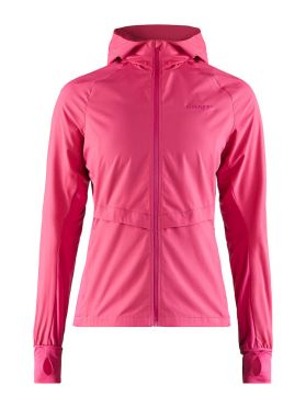 Craft Urban run hood Laufjacke Rosa Damen