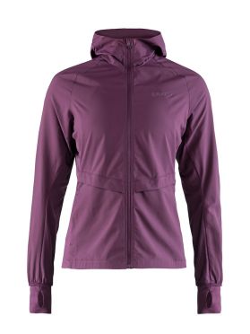 Craft Urban run hood Laufjacke Lila Damen