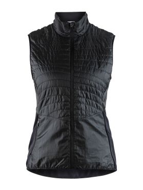 Craft Urban run body warmer Laufjacke Schwarz Damen