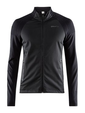Craft Urban run fuseknit Laufjacke Schwarz Herren