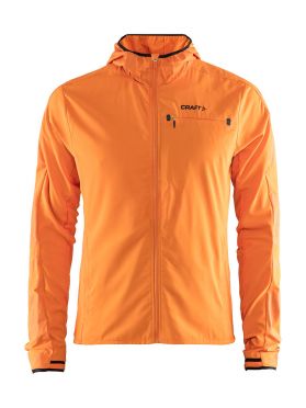 Craft Urban run hood Laufjacke Orange Herren