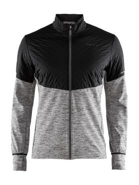 Craft Urban run thermal wind Laufjacke Schwarz/Grau Herren