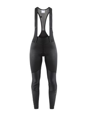 Craft Ideal wind bibtight Radhose Schwarz/Streifen Damen