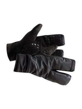 Craft Siberian 2.0 Split finger Radhandschuhe Schwarz Unisex 