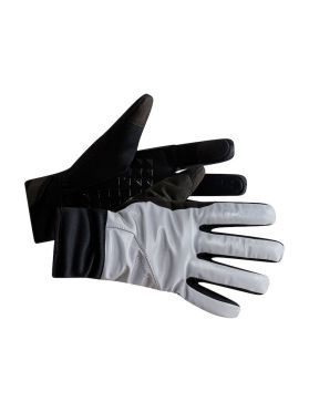 Craft Siberian 2.0 glow Radhandschuhe Silber Unisex