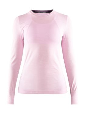 Craft Fuseknit comfort Langarm Unterwäsche Hellrosa Damen
