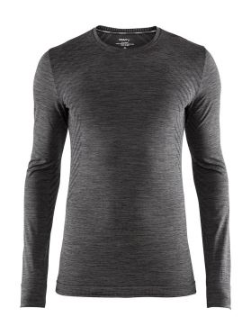 Craft Fuseknit comfort Langarm Unterwäsche Dunkelgrau Herren
