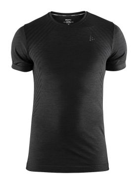 Craft Fuseknit comfort Kurzarm Unterwäsche Schwarz herren