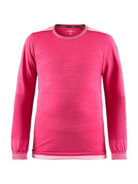 Craft Fuseknit comfort Langarm Unterwäsche Rosa Kinder