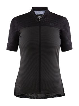 Craft Hale Glow Radtrikot Schwarz Damen