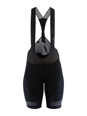 Craft Hale glow Trägerhose Schwarz Damen