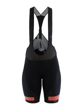Craft Hale glow Trägerhose Schwarz/Boost Damen
