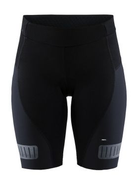 Craft Hale glow Shorts Radhose Schwarz Damen
