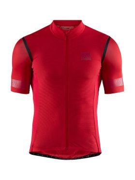Craft Hale Glow Radtrikot Rot Herren