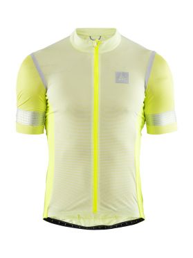 Craft Hale Glow Radtrikot Gelb/Silber Herren