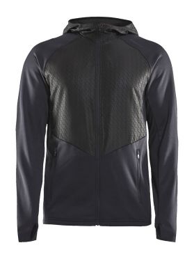 Craft Charge Sweat hood Laufjacke Schwarz Herren