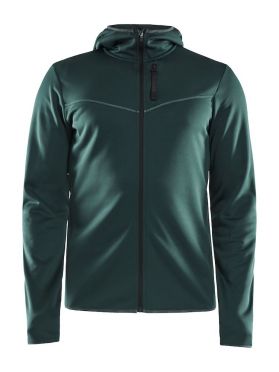 Craft Eaze FZ sweat hood Laufjacke Grün Herren