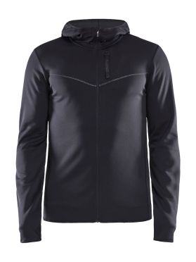 Craft Eaze FZ sweat hood Laufjacke Schwarz Herren