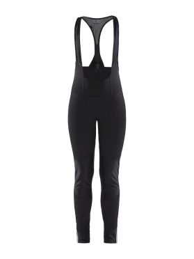 Craft Ideal Pro wind bibtight Radhose Schwarz Damen