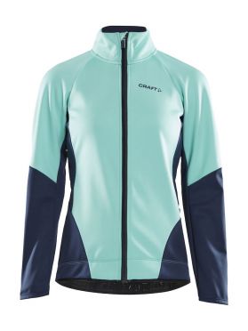 Craft Ideal Radjacke Cyan/Blau Damen