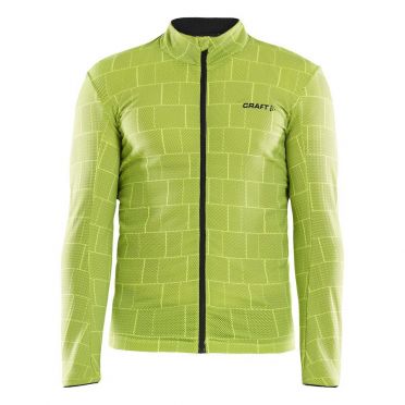 Craft Ideal Thermal Radtrikot Gelb Herren
