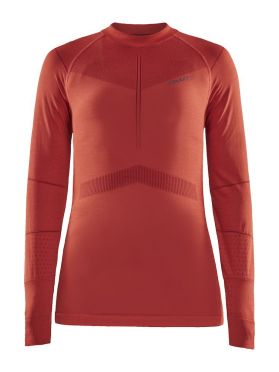 Craft Active Intensity CN Langarm Unterwäsche Rot Damen