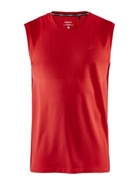Craft Fuseknit light Ärmellos Unterhemd Rot Herren