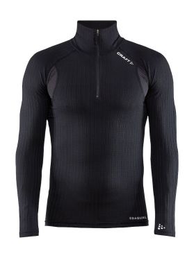 Craft Active extreme X Zip Unterhemd langer Ärmel Schwarz Herren 