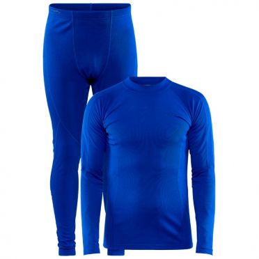 Craft Core Warm Thermo Unterwäsche set Blau Herren