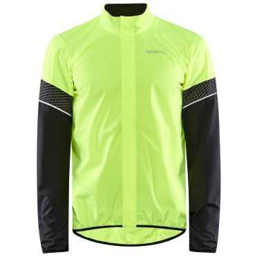 Craft Core Endurance Lumen Hydro Laufjacke Schwarz/Gelb Herren