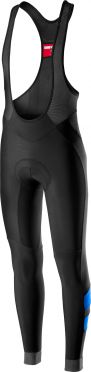 Castelli Velocissimo 4 bibtight Trägerhose Schwarz/Blau Herren