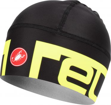 Castelli Viva 2 thermo skully Unterhelm Schwarz/Gelb Herren