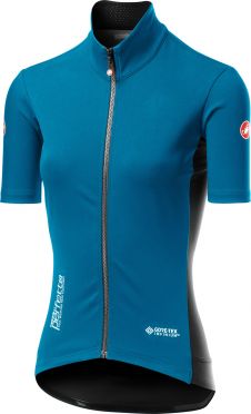 Castelli Perfetto RoS W Light Kurzarmtrikot Blau Damen
