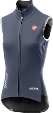 Castelli Perfetto RoS Vest Ärmellos Radtrikot dark steel Blau Damen