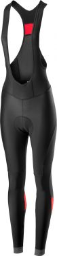 Castelli Velocissima bibtight Trägerhose Schwarz/Rot Damen