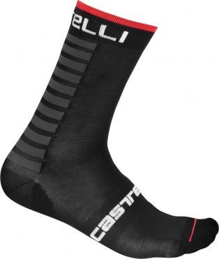 Castelli Primaloft 15 Radsocken Schwarz Herren