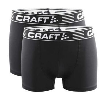 Craft greatness Multi 2-pack boxer 3-inch Schwarz Herren