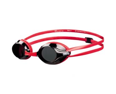 Arena Drive 3 schwimmbrille Smoke Schwarz/Rot