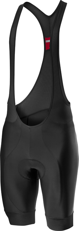 Castelli Entrata bibshort Trägerhose Schwarz Herren