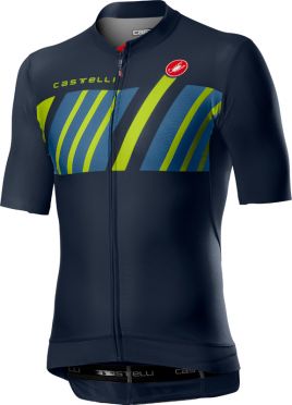 Castelli Hors Categorie Kurzarmtrikot Dunkelblau Herren 